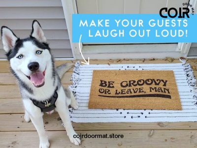 A Whole Pack Of Corgis Live Here / Custom Dog Door Mat / Funny Door Mat / Dog Lover Gift / Customized Dog Breed Doormat