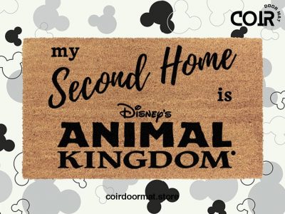 Animal Kingdom Doormat - Disney Decor - Disney World - Coir Welcome Door Mat - Disney Annual Passholder - Animal Kingdom Lodge