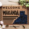 Black Panther Doormat - Wakanda Home Decor - Marvels - Marvels Decor - Captain America Decor - Marvels Home Decor - Avengers