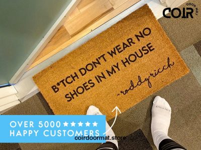 Bless This Hizzle Fo' Shizzle Door Mat - Snoop Dog Quote - For Sure My Friend - Personalized Welcome Doormat - Home Decor - Gift Ideas