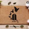 BTS Doormat - BTS Decor - BTS - Suga - Jungkook - J-Hope - V - Jimin - Rm - Jin - Kpop - Bts Logo - Bts Home Decor