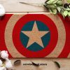 Captain America Doormat - Captain America Gift - Marvels - Marvels Decor - Captain America Decor - Marvels Home Decor - Avengers