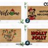 Christmas Decorations - Home Gifts - Grinch - Disney Decor - Custom Doormat - Housewarming Gift - Closing Gift - Disney Christmas