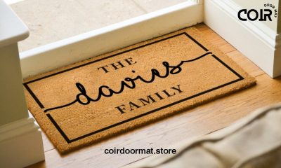 Closing Gift For Realtors | Monogram Rug | Housewarming Gift | Custom Doormat | Wedding Gift | Personalized Doormat | Realtor Gift