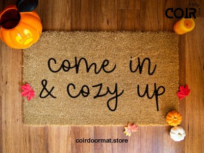 Come In And Cosy Up Doormat - Fall Home Decor - Fall Decorations - Fall Doormat - Seasonal Decor - Porch Decor - Fall Decor - Home Decor