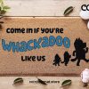 Come In If You're Whackadoo Like Us - Custom Bluey Doormat - New Home gift - Custom Home Decor - Bluey and Friends