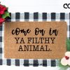 Come on In, Doormat, Welcome Mat, Christmas Decor, Holiday Decor, Christmas Doormat, Holiday Doormat, Under 50, Best Friend Gift, Entryway