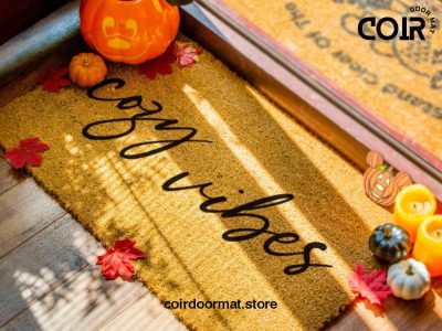 Cozy Vibes Doormat - Fall Home Decor - Fall Decorations - Fall - Seasonal Decor - Porch Decor - Fall Decor - Home Decor - Welcome Mat - Rug