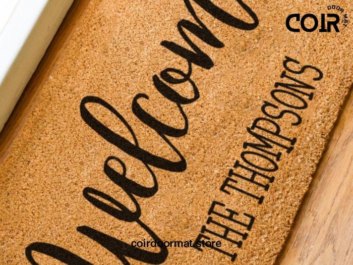 Custom Doormat - Housewarming Gift - Wedding Gift Ideas - Personalized Doormat - Last Name Doormat - Welcome Mat - Realtor Closing Gift