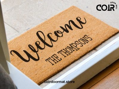 Custom Doormat - Housewarming Gift - Wedding Gift Ideas - Personalized Doormat - Last Name Doormat - Welcome Mat - Realtor Closing Gift