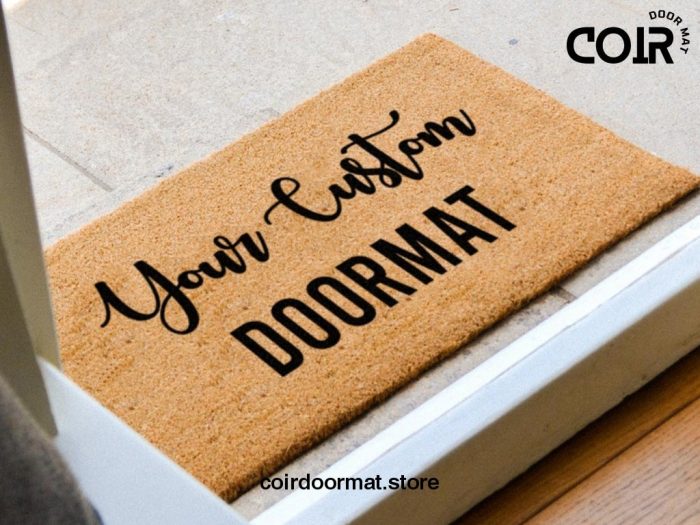 Custom Doormat - Personalized Doormat - Customized Door Mat - Custom Rug - Home Decor - Realtor - Closing Gift - Personalized Welcome Mat