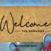 Custom Doormat | Wedding Gift | Personalized Doormat | Closing Gift | Welcome Doormat | Front Door Mat | Monogram Rug | Housewarming Gift