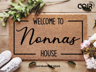 Custom Welcome Door Mat - Personalized Doormat - Coir Mat - Home Decor - Gifts For Her - Gifts For Him - Family Doormat - Housewarming Gift