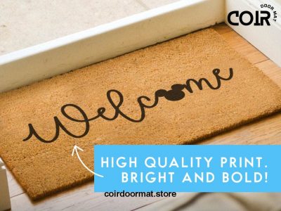 Custom Welcome Door Mat - Personalized Doormat - Coir Mat - Home Decor - Gifts For Her - Gifts For Him - Family Doormat - Housewarming Gift