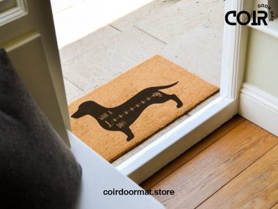 Dachshund Wiener Dog Doormat - Sausage Dog - Personalized Doormat - Custom Doormat - Welcome Mat - Housewarming Gift - Puppy