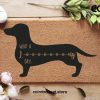 Dachshund Wiener Dog Doormat - Sausage Dog - Personalized Doormat - Custom Doormat - Welcome Mat - Housewarming Gift - Puppy