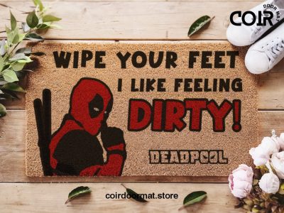 Deadpool Doormat - Marvels - Marvels Decor - Dead Pool - Marvels - Funny Doormat - Funny Deadpool - Deadpool Gift