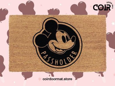 Disney Annual Passholder Doormat - Disney Welcome Mat - Disney Annual Pass - Disney Decor - Porch Decor - Disney Home Decor