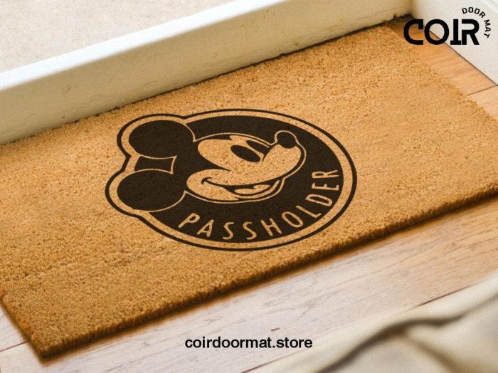 Disney Annual Passholder Doormat - Disney Welcome Mat - Disney Annual Pass - Disney Decor - Porch Decor - Disney Home Decor