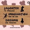 Disney Laughter Imagination Dreams Doormat - Welcome Mat - Disney Lovers - Housewarming Gifts - Home Decor