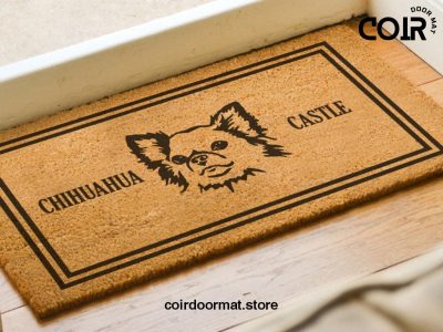 Dog Doormat - Dog Decor - Dog Welcome Doormat - Dog Lover Gift - Housewarming Gift - Dog Home Decor - Dog Door Mat