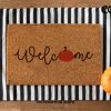 Fall Welcome Doormat - Pumpkin Doormat - Pumpkin Decor - Fall Decor - Fall Door Mat - Fall Rug - Porch Decorations - Seasonal Presents