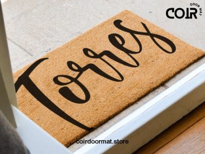 Family Name Doormat / Personalized Family Name Doormat / Family Welcome Mat / New Home Gift / Realtor Gift / Custom Doormat