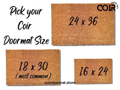 Funny Cat Doormat, Coir Doormat, Housewarming Gift, New Home Gift, Welcome Mat, Funny Cat Gifts, Cat Lover Gift, Outdoor Doormat