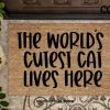 Funny Cat Doormat, Coir Doormat, Housewarming Gift, New Home Gift, Welcome Mat, Funny Cat Gifts, Cat Lover Gift, Outdoor Doormat