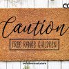 Funny Doormat, Coir Doormat, Welcome Mat, Housewarming Gift, Home Doormat, New Home Gift, Front Door Doormat, Welcome Doormat, Bad Kids