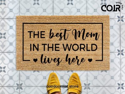 Gift For Mum - Mum Gift - Gift For Her - Custom Doormat - Funny Gift - Funny Doormat - Winer Lover Gift - Gift - Christmas Gift