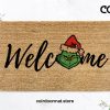 Grinch Doormat - Funny Holiday Doormat - Grinch Outdoor Rug - Funny Christmas Mat - Christmas Holiday Porch Decor