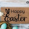 Happy Easter Door Mat - Easter Decor - Spring Door Mat- Customized Doormat - Spring Door Mat -  Happy Easter - Easter Doormat - Spring Mat