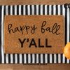 Happy Fall Y'All Doormat - Fall Decor - Fall Decorations - Fall - Halloween Decor - Porch Decor - Fall Home Decor