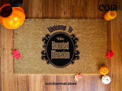 Haunted Mansion Decor - Disney Doormat - Haunted Mansion Welcome Mat - Disney Home Decor - Housewarming Gift - Haunted Mansion Home Decor