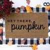 Hey There Pumpkin, Doormat, Welcome Mat, Entryway Rug, Gifts for her, For the home, Front Door, Front Porch, Housewarming, Fall Decor, Fall