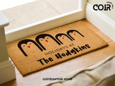 Holiday Door Mat - Cute Christmas Doormat - Funny Holiday Rug - Christmas Welcome Mat - Christmas Decor - Holiday Decor