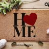 Home Heart - Home Decor - Personalized Door Mat - Home Doormat - Welcome Mat - Front Doormat - Greeting Door Mat