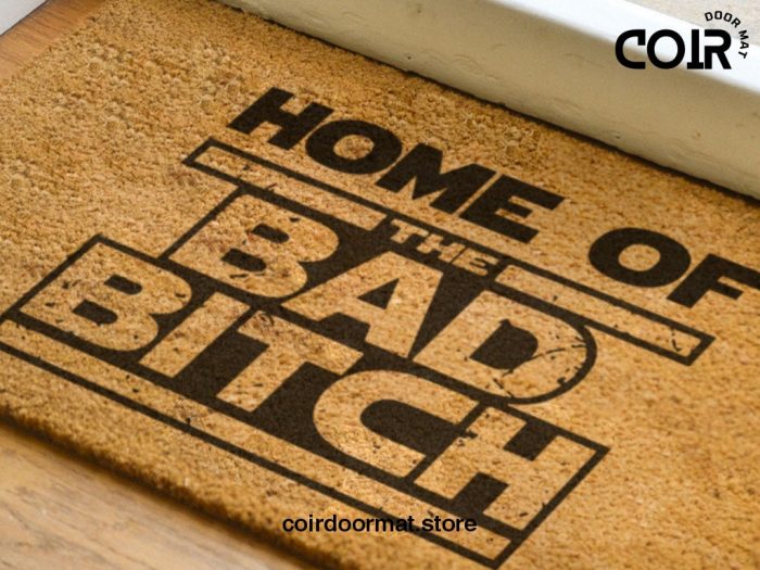 Home Of The Bad Bitch - Star Wars Doormat - The Bad Batch - Funny Custom Welcome Mat - Clone Force 99 - Starwars Gifts - Disney Lover Gifts