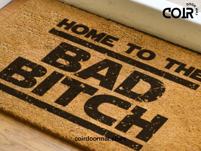 Home To The Bad Bitch - Star Wars The Bad Batch - Welcome Door Mat - Funny doormats - Clone Force 99 - Starwars fandom - disney lover gifts