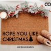 Hope you like Christmas Welcome Mat Doormat Front Door Mat Christmas Decor Holiday Decor Christmas Doormat Winter decor Front Porch Decor