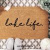 Lake Life Doormat Welcome Mat Entryway Rug Outdoor Rug Outdoor Furniture Lake House Lake Doormat Gift under 50 Birthday Gift Spring Summer