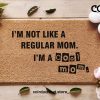 Mean Girls Quote Welcome Doormat - I'm Not Like A Regular Mom - I'm A Cool Mom - Iconic Movie Quote - Funny Coir Door Mat - Fandom Mat