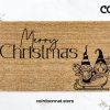 Merry Christmas Doormat - Funny Christmas Doormat - Gnome - Christmas Gift - Christmas Mat - Funny Porch Decor