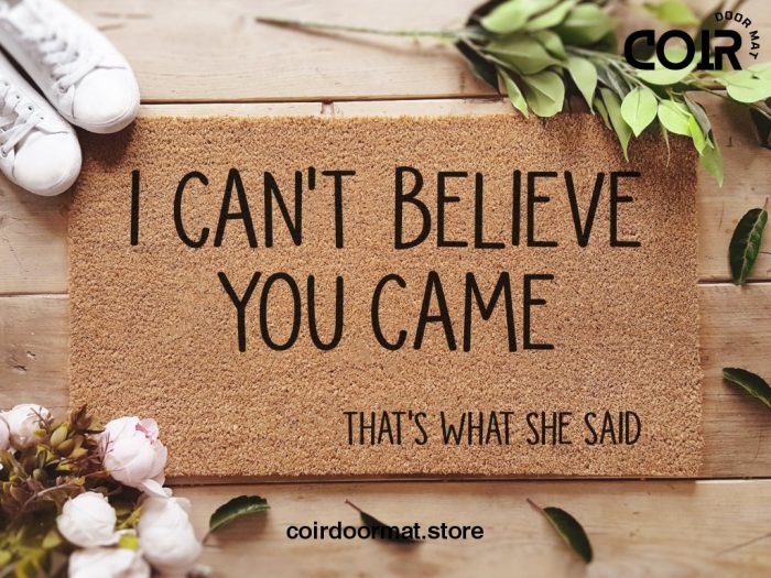 Michael Scott Quote Doormat - The Office - Funny Doormat - That's What She Said