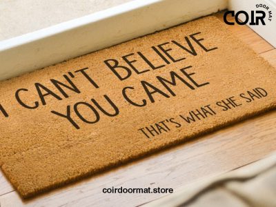 Michael Scott Quote Doormat - The Office - Funny Doormat - That's What She Said