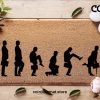 Ministry Of Silly Walks Doormat - Monty Python - The Holy Grail - Funny Walk - John Cheese - Geek Gift - Monty Python Gift - New Home Gift