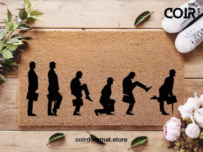 Ministry Of Silly Walks Doormat - Monty Python - The Holy Grail - Funny Walk - John Cheese - Geek Gift - Monty Python Gift - New Home Gift