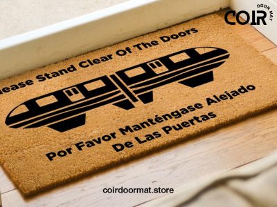 Monorail Doormat - Disney Monorail Door Mat - Welcome Mat - Disney Home Decor - Disney Housewarming Gift - Disney Porch Decor