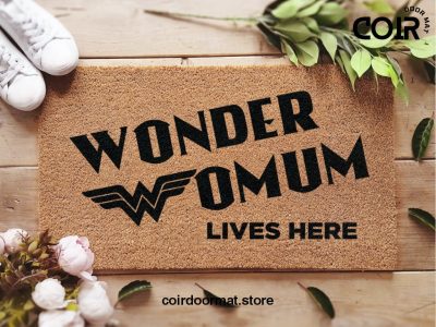 Mother's Day Doormat - Wonder Womum -  Mother's Day Gift - Wonder Woman - Housewarming Gift - Gift For Her - Funny Doormat